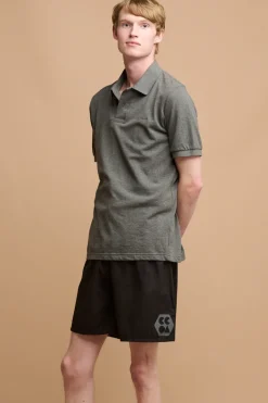 Long Lightweight Sports Short Plastic Free - Black