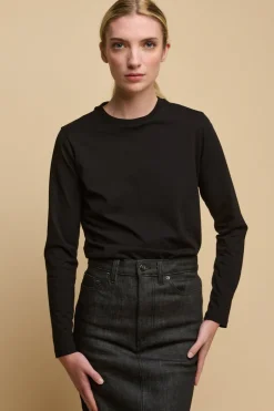 Long Sleeve T Shirt - Black