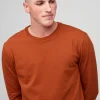 Long Sleeve T Shirt - Cinnamon