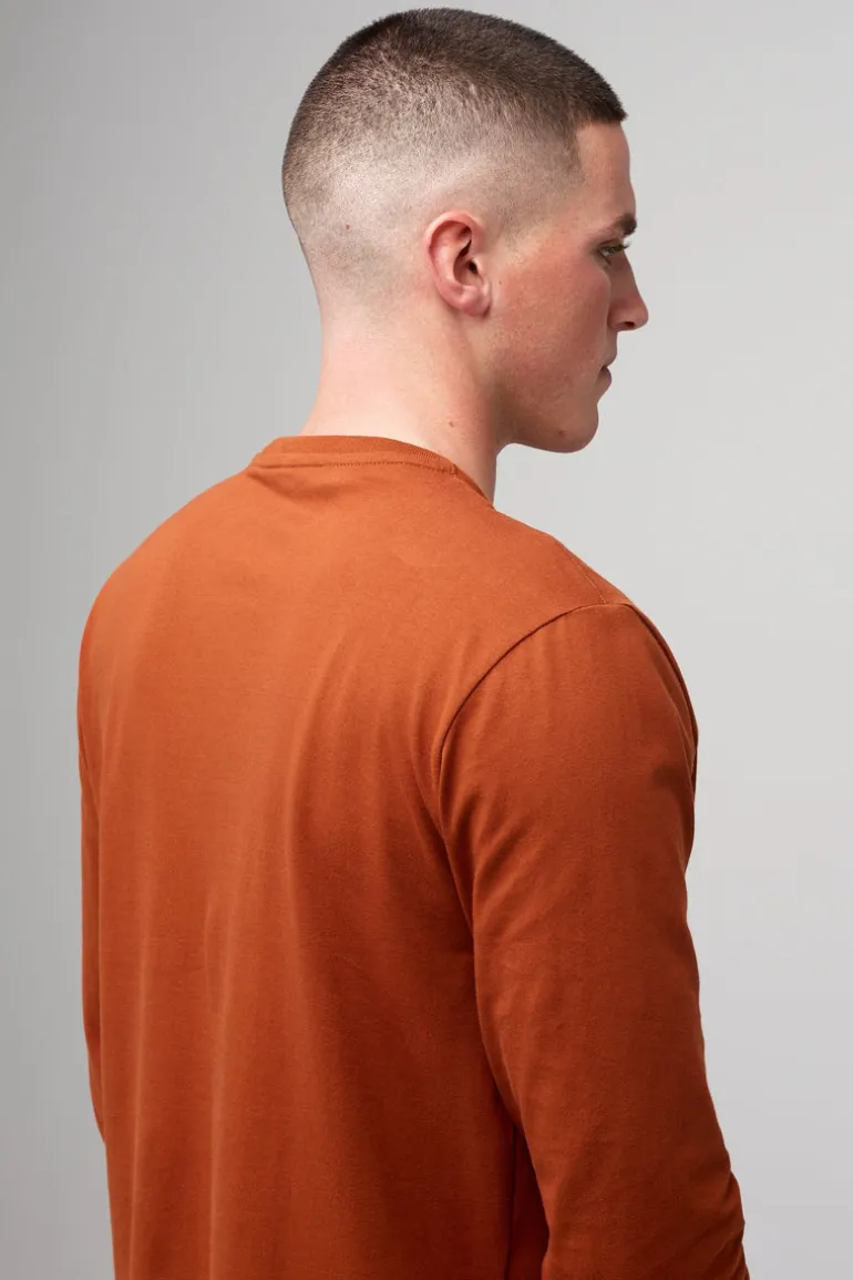 Long Sleeve T Shirt - Cinnamon