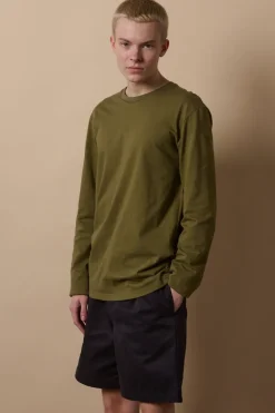 Long Sleeve T Shirt - Olive