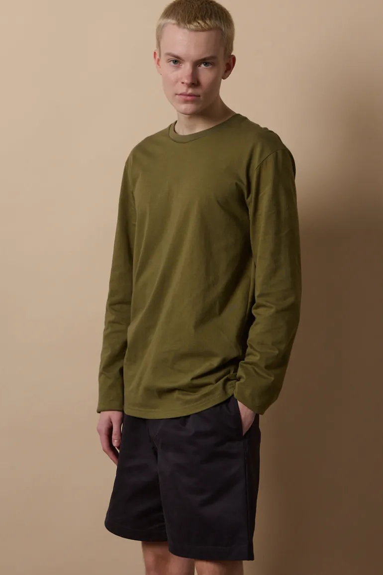 Long Sleeve T Shirt - Olive