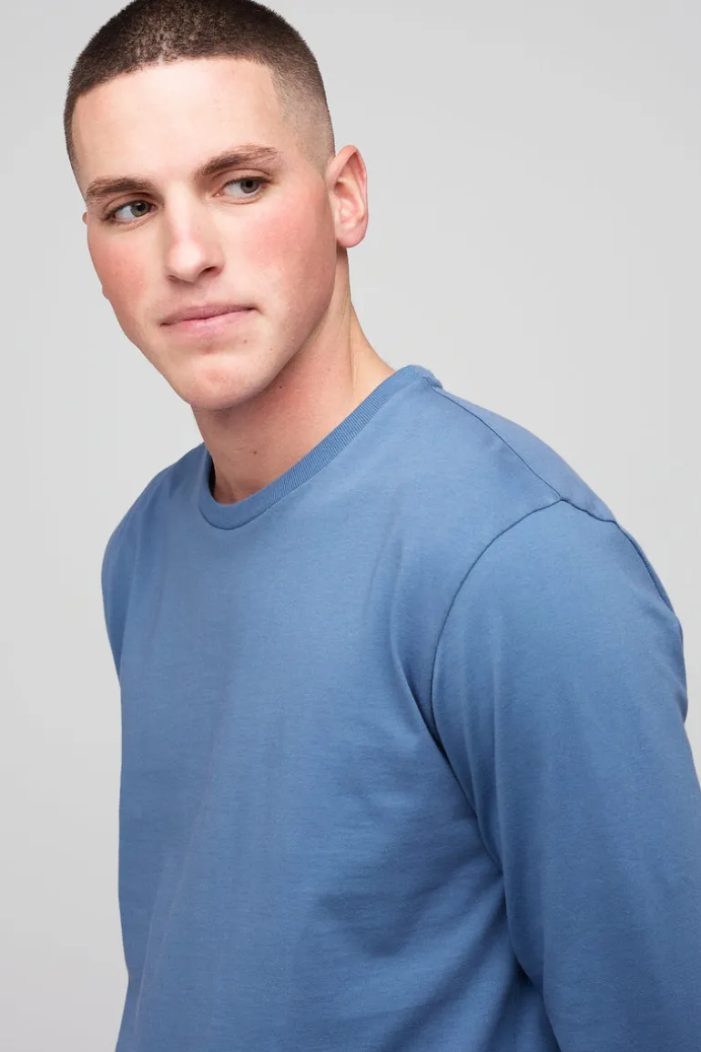 Long Sleeve T Shirt - RAF Blue