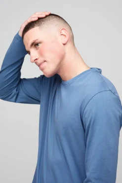 Long Sleeve T Shirt - RAF Blue