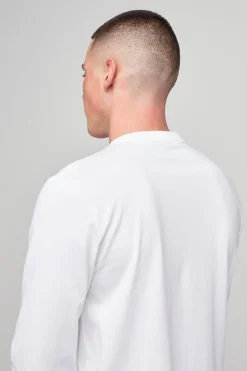 Long Sleeve T Shirt Plastic Free - White