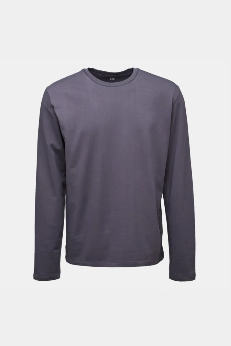 Long Sleeve T Shirt Plastic Free - Slate Grey