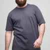 Men's Short Sleeve T Shirt Plastic Free - Slate Grey