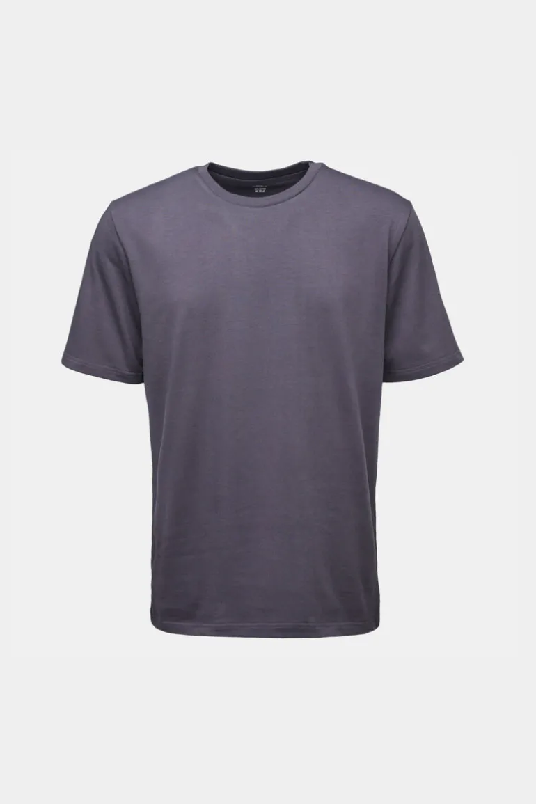 Men's Short Sleeve T Shirt Plastic Free - Slate Grey