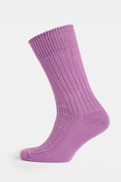 Premium Cotton Sock Rib - Lilac