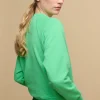 Raglan Sweatshirt - Apple Green