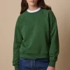 Raglan Sweatshirt - Bottle Green