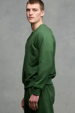 Raglan Sweatshirt - Bottle Green