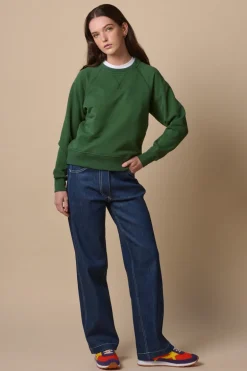 Raglan Sweatshirt - Bottle Green