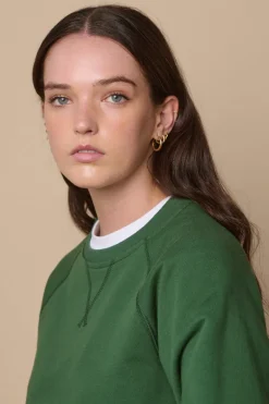 Raglan Sweatshirt - Bottle Green