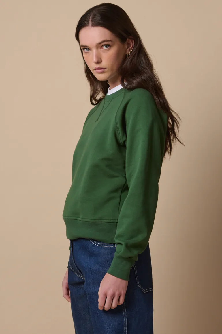 Raglan Sweatshirt - Bottle Green