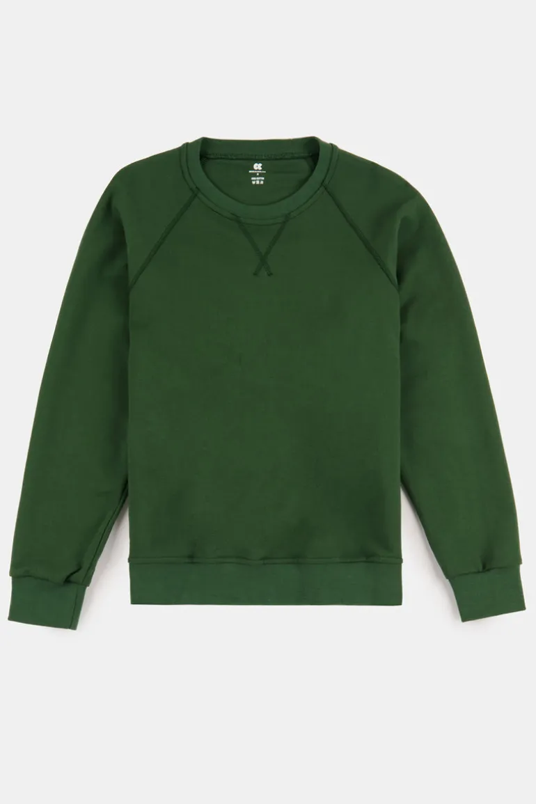 Raglan Sweatshirt - Bottle Green