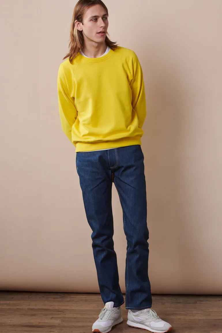 Raglan Sweatshirt - Canary Yellow
