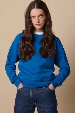 Raglan Sweatshirt - Cobalt