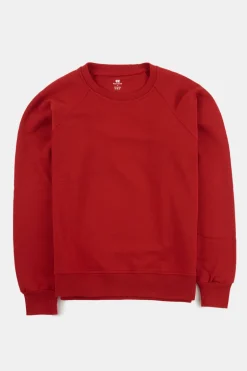 Raglan Sweatshirt - Crimson
