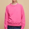 Raglan Sweatshirt - Fuchsia Pink