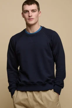 Raglan Sweatshirt - Navy