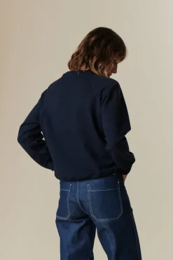 Raglan Sweatshirt - Navy