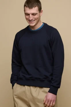 Raglan Sweatshirt - Navy