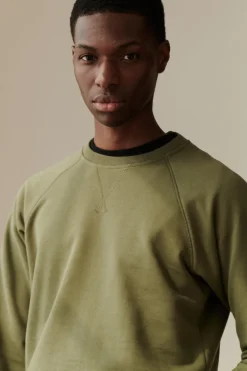Raglan Sweatshirt - Olive