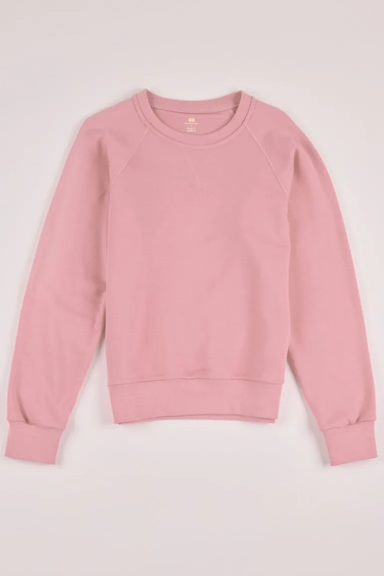 Raglan Sweatshirt - Pale Pink
