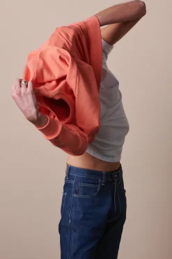 Raglan Sweatshirt - Peach
