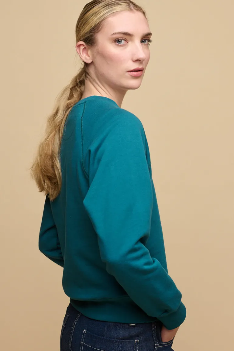 Raglan Sweatshirt - Teal