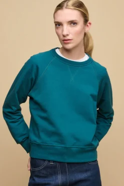 Raglan Sweatshirt - Teal