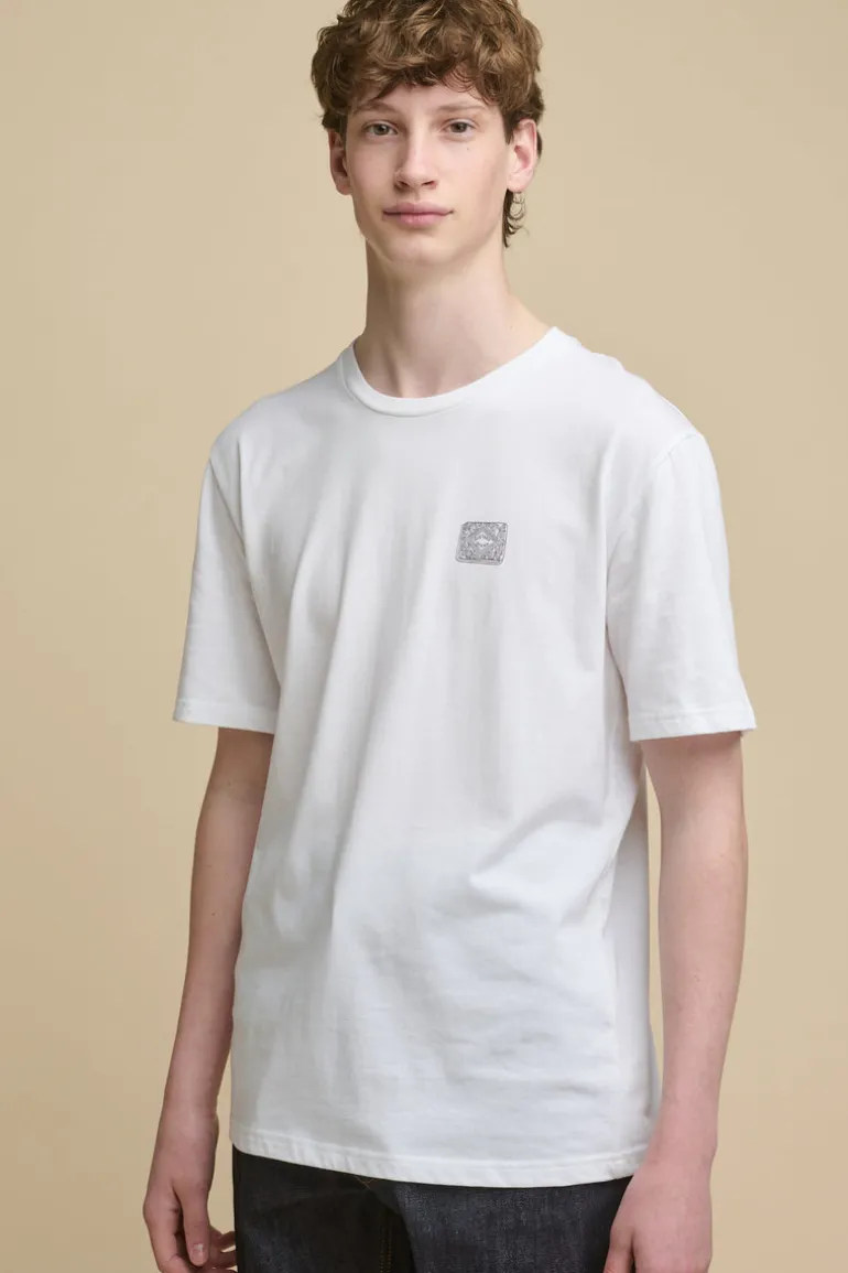 Short Sleeve Graphic T Shirt - Custard Cream