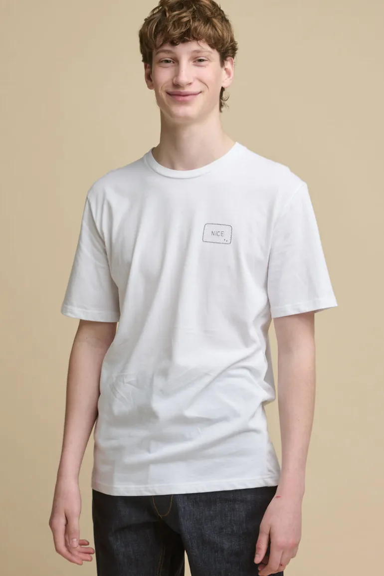 Short Sleeve Graphic T Shirt - Nice