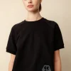 Short Sleeve Raglan Training Top Plastic Free - Black