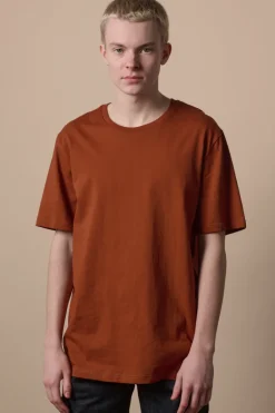 Short Sleeve T Shirt - Cinnamon