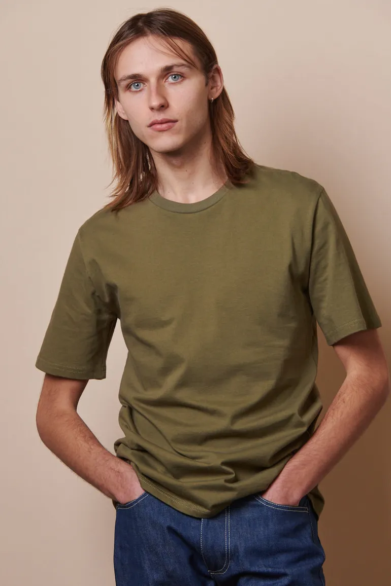Short Sleeve T Shirt - Olive