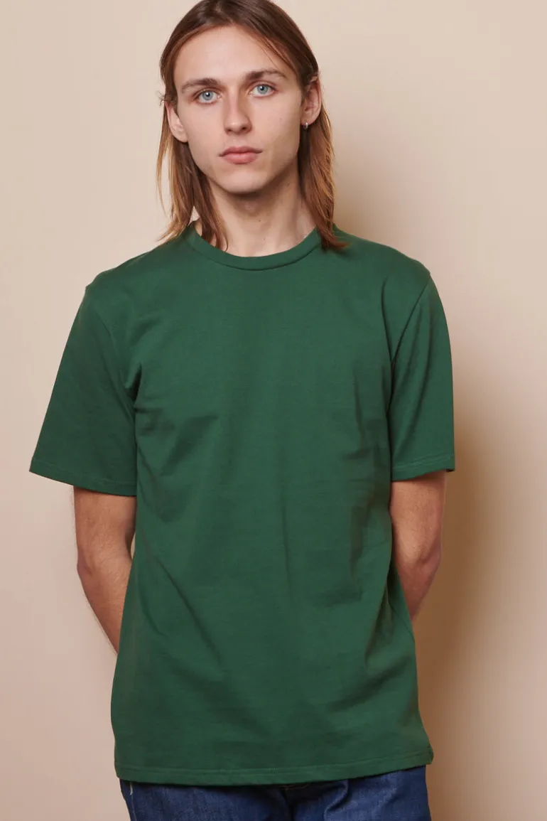 Short Sleeve T Shirt Bottle Green