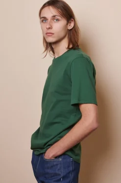 Short Sleeve T Shirt Bottle Green