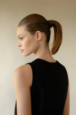 Sleeveless T Shirt Plastic Free - Black