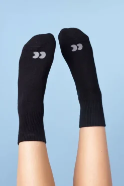 Sports Cotton Sock Ankle 3 Pack - Black/Grey/White
