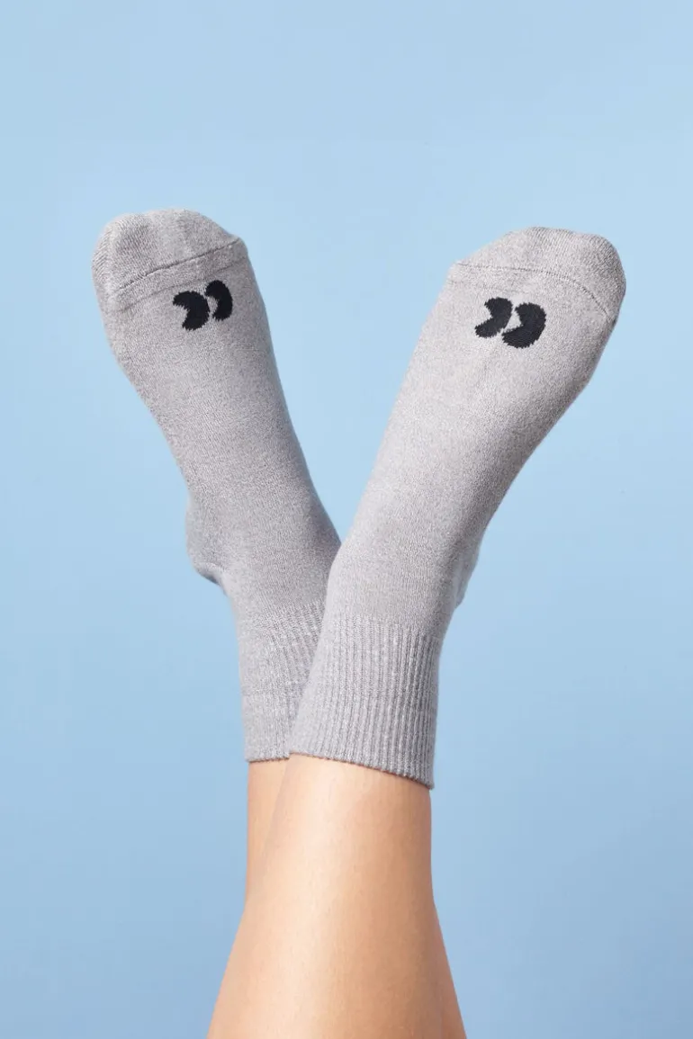 Sports Cotton Sock Ankle 3 Pack - Black/Grey/White